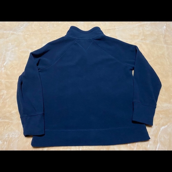 Tommy Hilfiger Sport Fleece Zip Jacket Navy Red - Picture 7 of 8